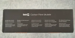 Ukulele RockJam in fibra di carbonio da 23” nuovo