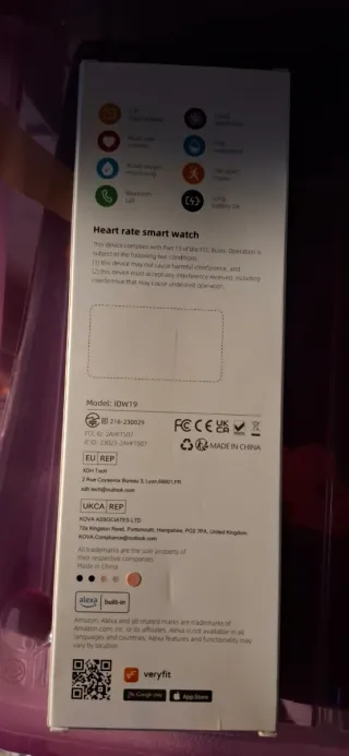 Smartwatch con Alexa integrata