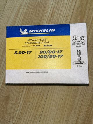 Cámara de moto Michelin 3.00-17