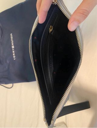 Bolso Tommy Hilfiger rayas azul, blanco, rojo