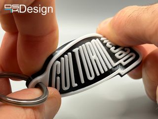 Llavero "Cultural Decay" en TPU (flexible)