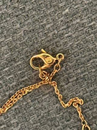 Collar Swarovski bañado en oro