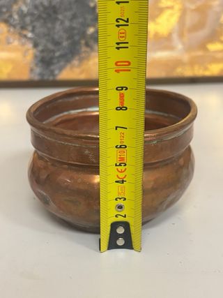 Ciotola in rame antico