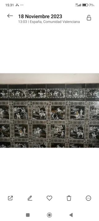 Azulejos Don Quijote (aprox. 5m²)