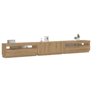 Mueble TV LED Madera Marrón