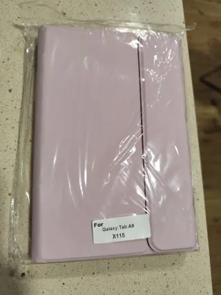 Funda Tablet con Teclado Rosa