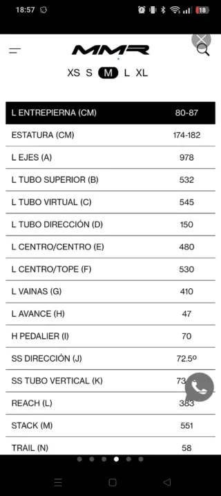 MMR Adrenaline Talla M