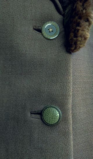 Cappotto vintage Civit con ecopelliccia