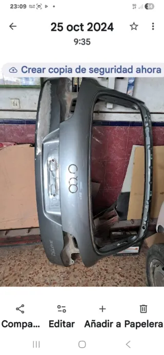 Portón trasero Audi Q7