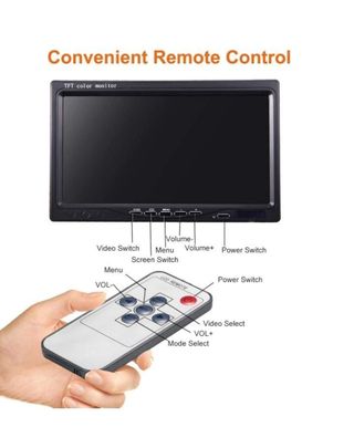 Monitor LCD 7" TFT - para cámara visión trasera