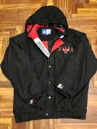 Chicago Bulls Starter Jacket Basketball Vintage