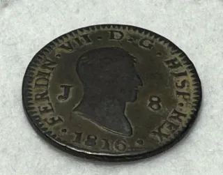 Moneda Fernando VII 1816
