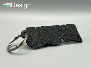 Llavero "F_ck it!" en TPU (flexible)