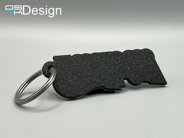 Llavero "F_ck it!" en TPU (flexible)