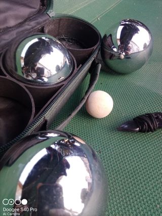 Juego de Petanca con Bolas Metálicas