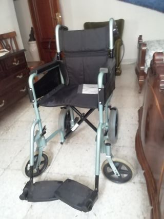 Silla de ruedas plegable discapacitados