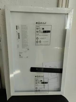 Tablero magnético blanco 40x20