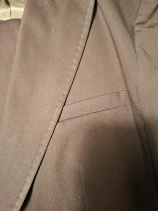 Traje pantalón mujer marrón Zara