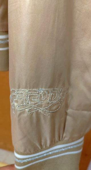Bomber Freddy color bronzo dorato taglia S