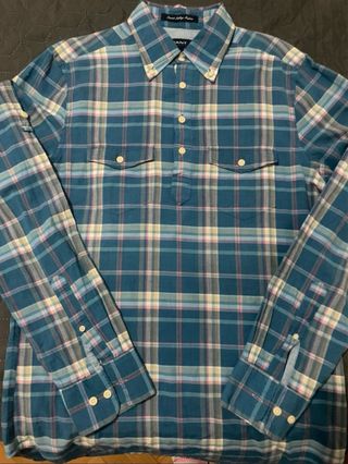 Camisa Polera GANT Cuadros Azul