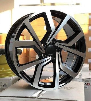 LLANTAS MOD. R-LINE 18 PULGADAS NEGRO PULIDO.