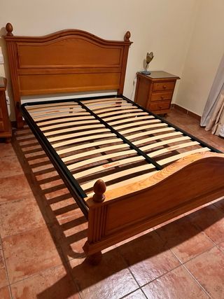 Cama Matrimonial Pino