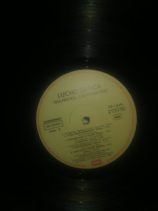 Vinilo Lucho Gatica - Boleros Eternos