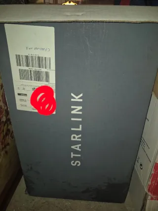 Antena Starlink con Router y Cable