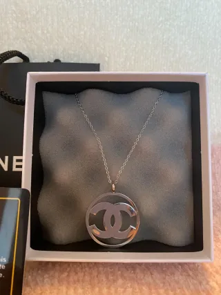 Collar Chanel Plata