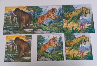 Puzzle Ravensburger 3x49 Dinosaurios