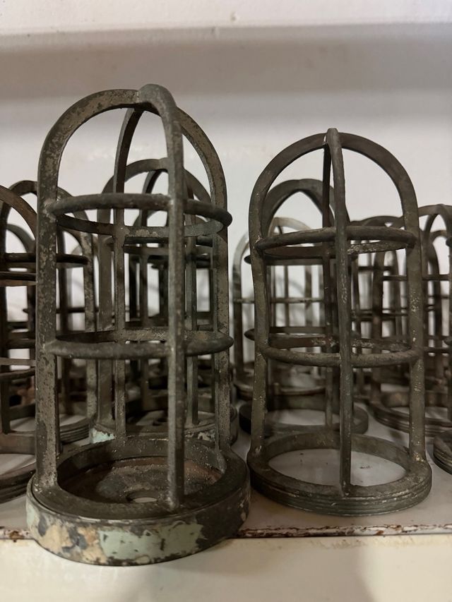 25 protectores de lámpara vintage