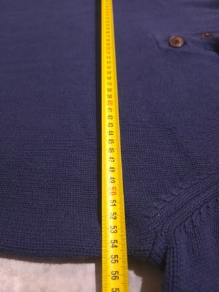 Jersey Tommy Hilfiger cuello alto L Azul Ref-2600