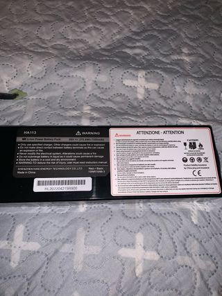 Batería externa patinete eléctrico