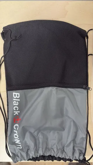 Pala de pádel Black Crown Piton White Soft