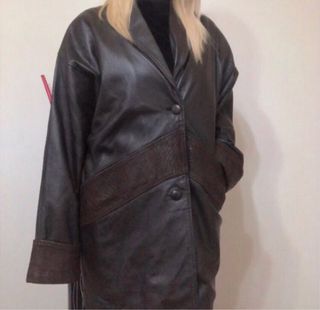 Abrigo de piel Vintage Nuevo