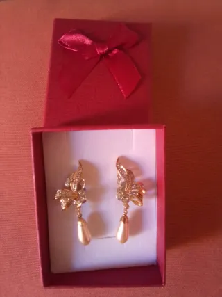 PENDIENTES PERLAS