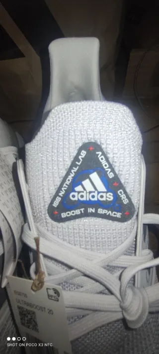 Adidas Ultraboost 20 Zapatillas Blancas y Grises