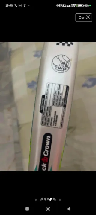 Pala de pádel Black Crown