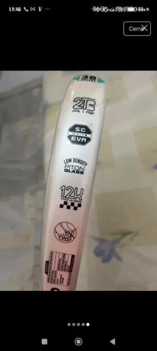 Pala de pádel Black Crown