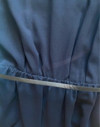 Vestido azul oscuro Mango Talla M
