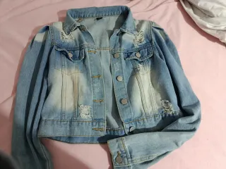 Chaqueta vaquera niña