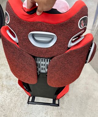 Cybex Solution Z-Fix Silla Coche Roja