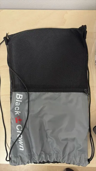 Pala de pádel Black Crown Piton White