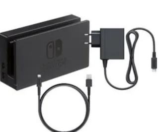 Dock Station Nintendo Switch + Alimentatore + Cavo
