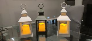 Faretti con candele LED a batteria