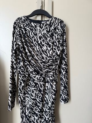 Vestito H&M fantasia zebrata taglia S