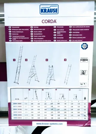 Escalera 3 pisos 195x45x6cm