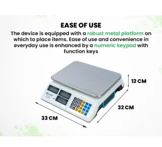 Báscula Digital HDWR 40kg