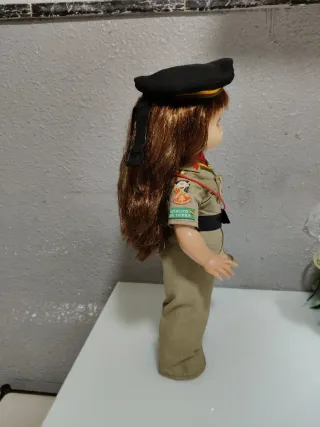 Muñeca funcionando militar mili ejercito