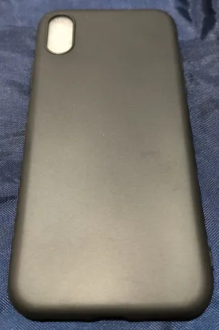 Funda compatible con iPhone X Negra